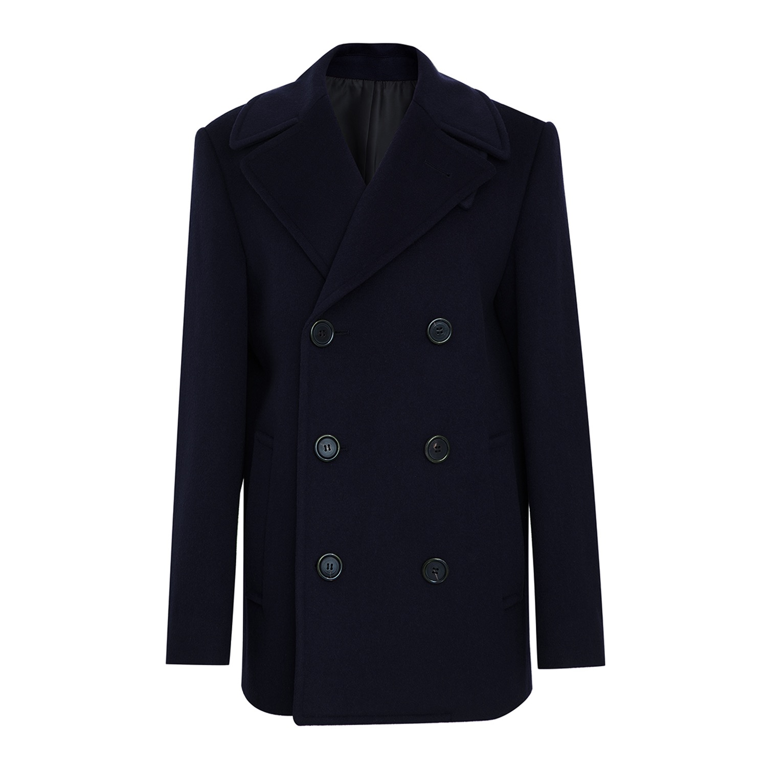 [김태리착용] Double pea coat 002 Navy